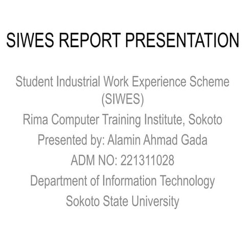 SIWES_Defence_Presentation.pptx Microbiology | PPTX