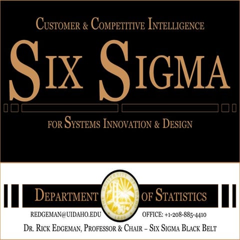 Six Sigma Benchmarking
