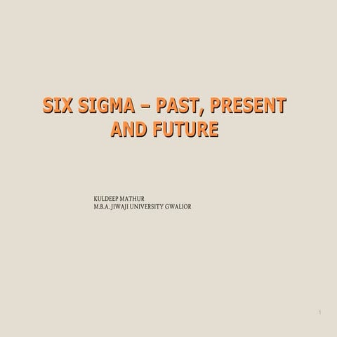 Six sigma - pimg