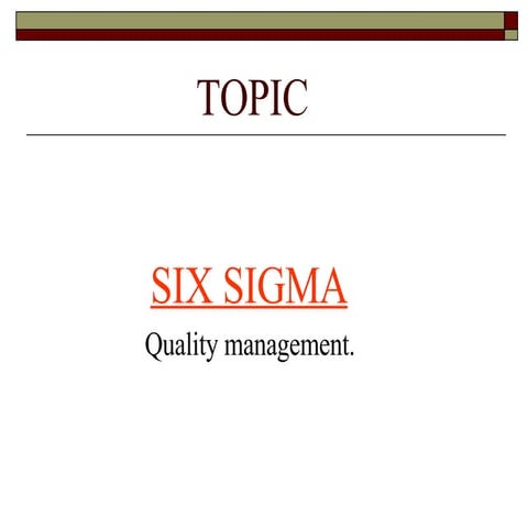Six Sigma[1]
