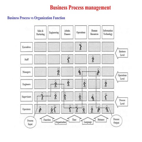 Business process management and functions