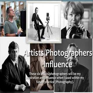 My Six Artists/Photographers Influe...