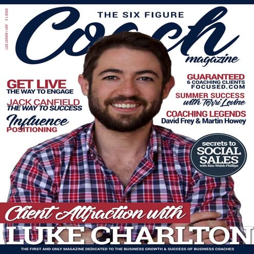 The Six Figure Coach Magazine Features Article by Chandra Lynn of GlowLiving.com