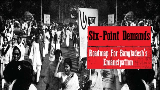 SIX POINTS MOVEMENT IN BANGLADESH IN 1966.pptx