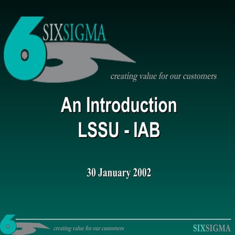 Six sigma