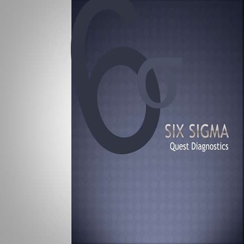 Six sigma | PPTX