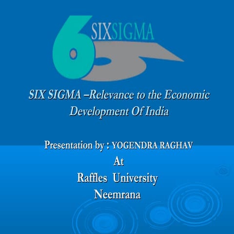 Six sigma