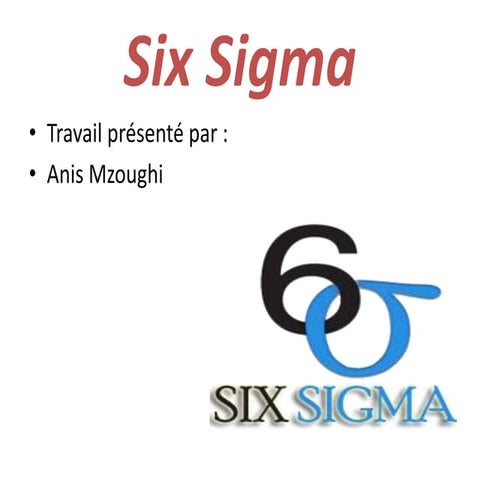 Six sigma