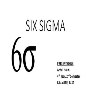 Six sigma