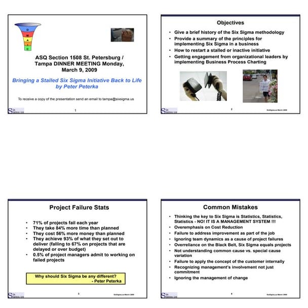 Six Sigma Deployment