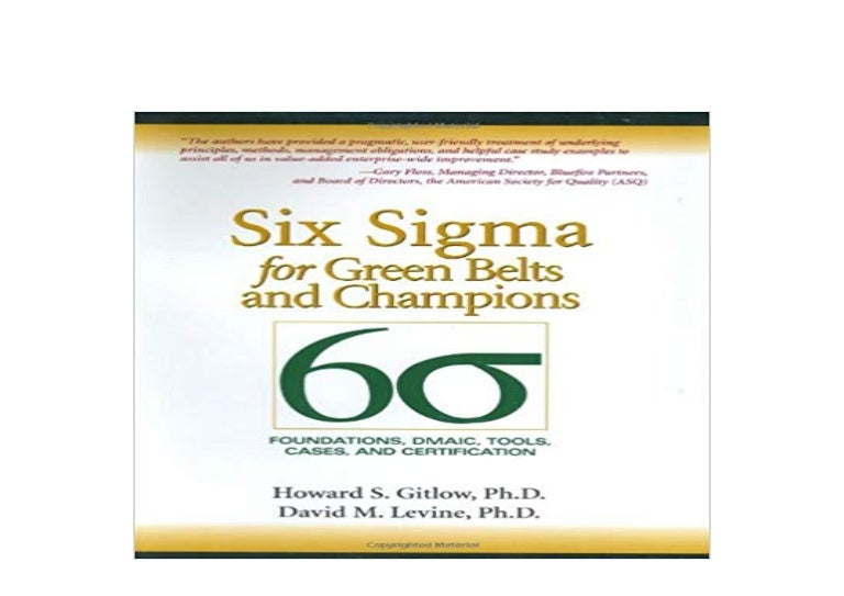 Buy six sigma dissertation