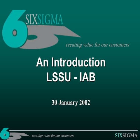 Six sigma new