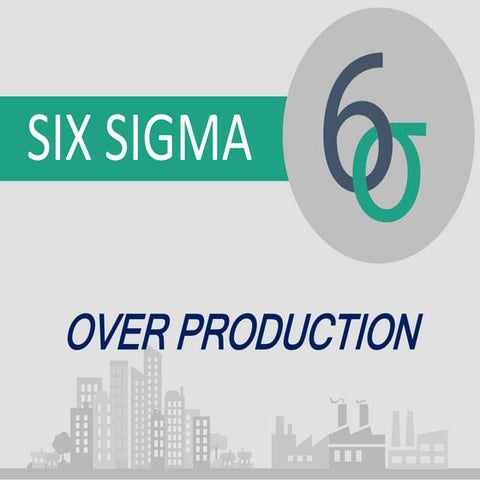 Six Sigma Quality - Overproduction