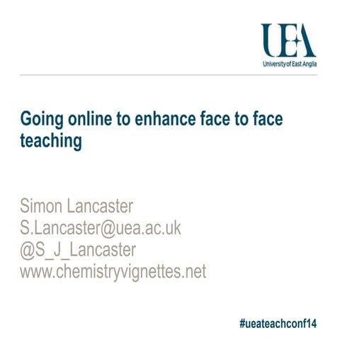 Sixth form conference going online to enhance face to face teaching