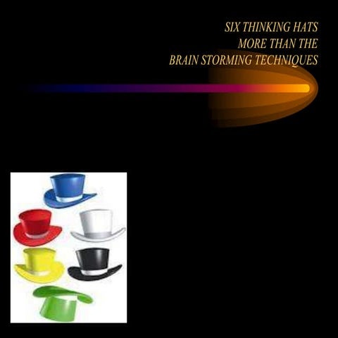 Six thinking hats