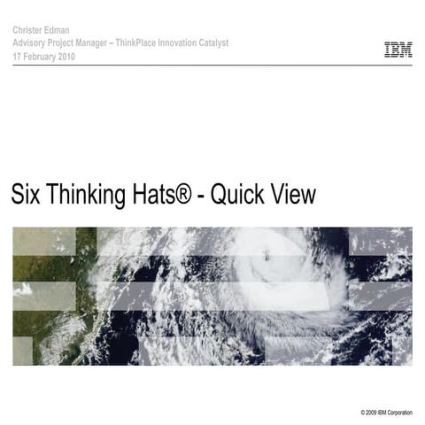 Six Thinking Hats® Quick View