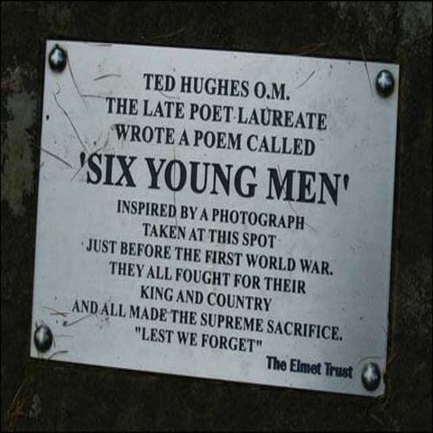 Six young men presentation