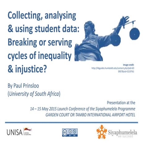 Collecting, analysing  & using student data: Breaking or serving cycles of in...