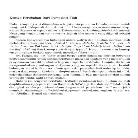 Siyasah Syariyyah Menangani Perubahan Pdf