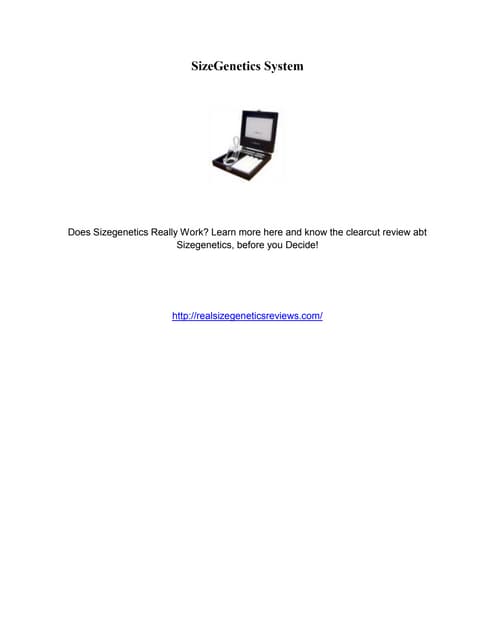 SizeGenetics Extender | PDF