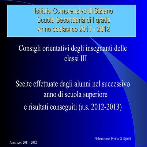 Siziano 2012 2013