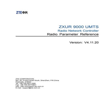 Sj 20120319104909-007-zxur 9000 umts (v4.11.20) radio parameter reference