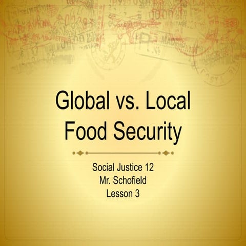 Food Security - Social Justice (3)