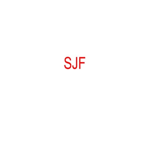 Sjf | PPT
