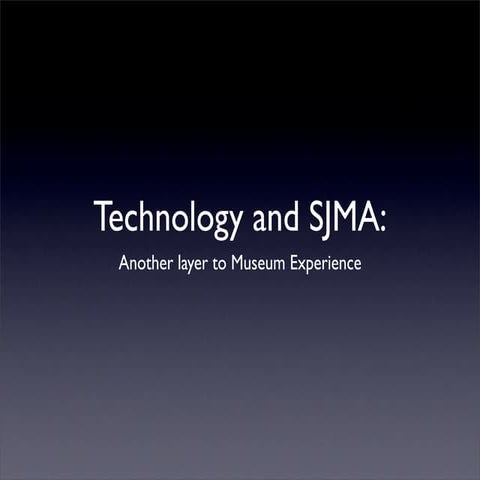 SJMA Docent Talk | PDF
