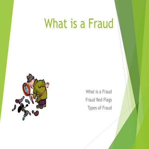 02 Red Flag PPT.pdf for forensic audit and accounting | PDF