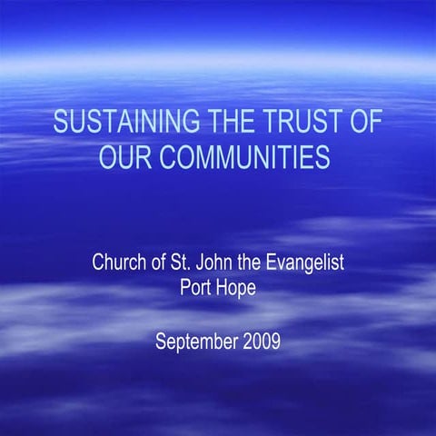SJPH Sustaining Trust
