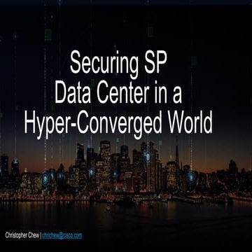 Cisco Connect 2018 Malaysia - Secure data center and mobility solutions