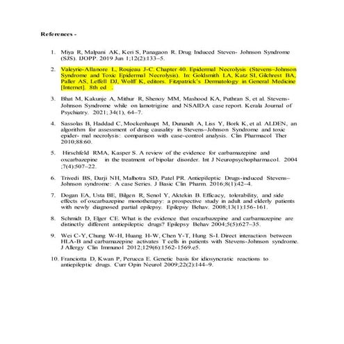 Drug induced steven johnson syndrome sjs | PPTX