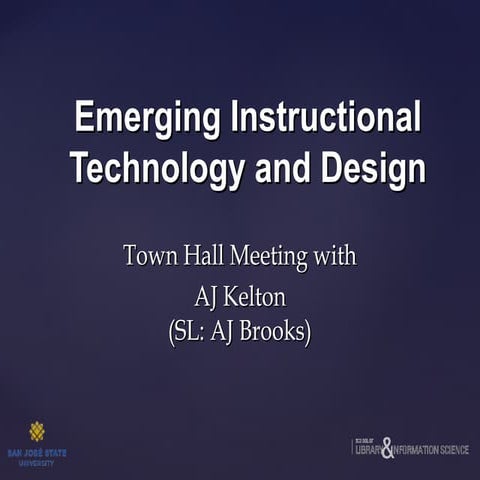 Emerging Instructional Technology and Design