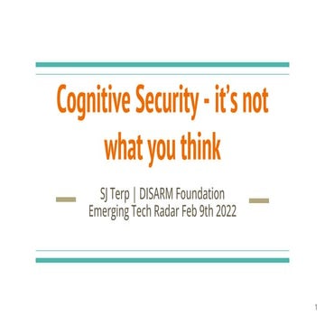 Sj terp emerging tech radar