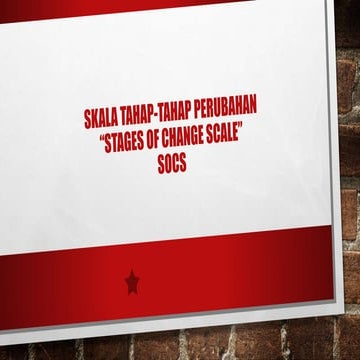 Skala tahap tahap perubahan