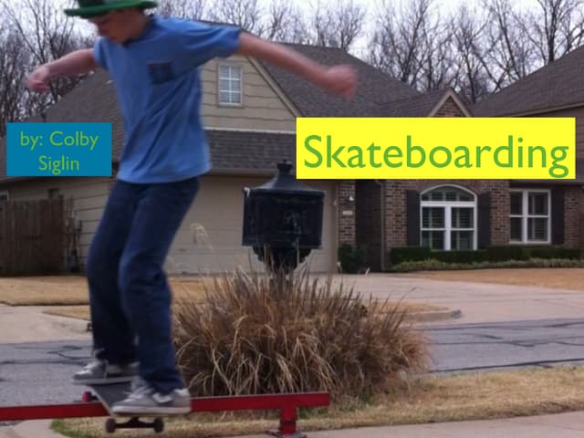 Skateboarding
