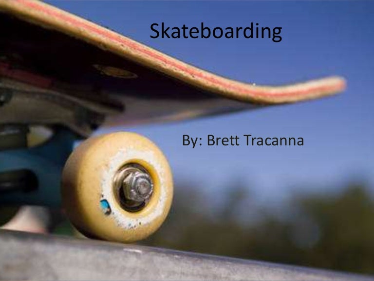 Skateboarding presentation