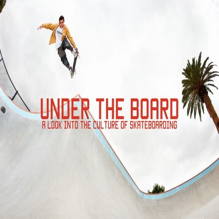 Under the Board - Audience Immersion Research