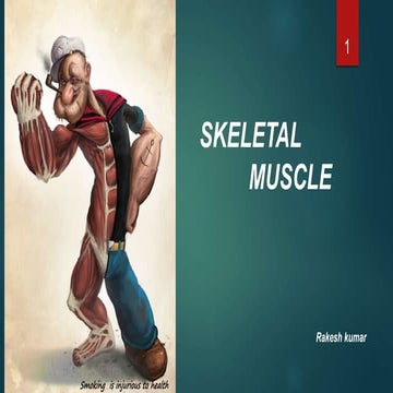 Skeletal muscle must watch