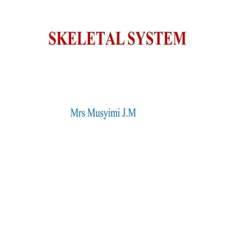 Skeletal system.pptx