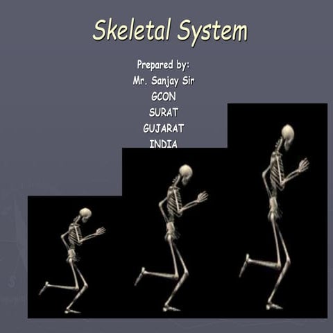 UNIT- II, SKELETAL SYSTEM BY SANJAY SIR
