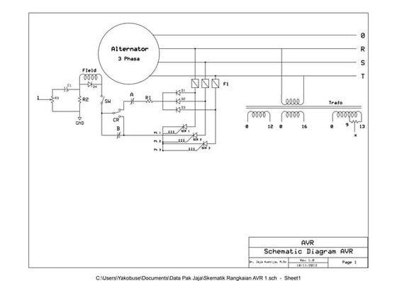 Skematik rangkaian avr 2 | PDF