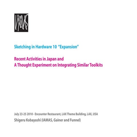 Sketching in Hardware 10