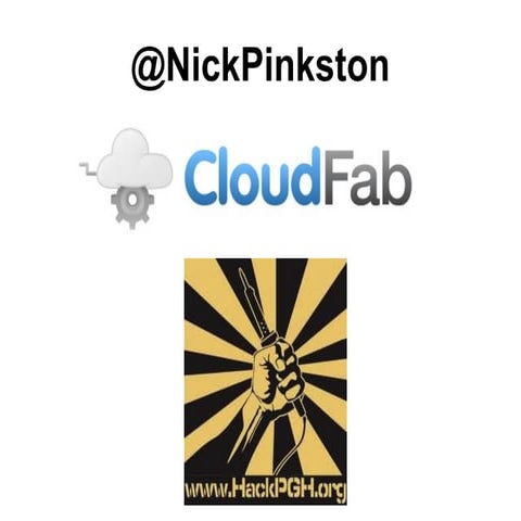 Sketching 2012 - Hardware: Community, Tools and Manufacturing.