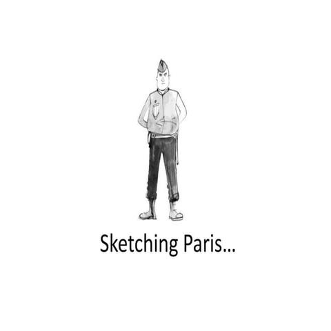 Sketching Paris...