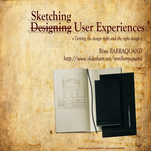 Sketching User Experience