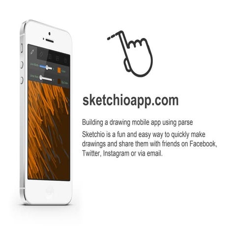 Sketchio presentation at Parse Developer meetup