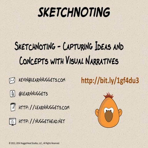 Sketchnoting - Capturing Ideas and Concepts with Visual Narratives