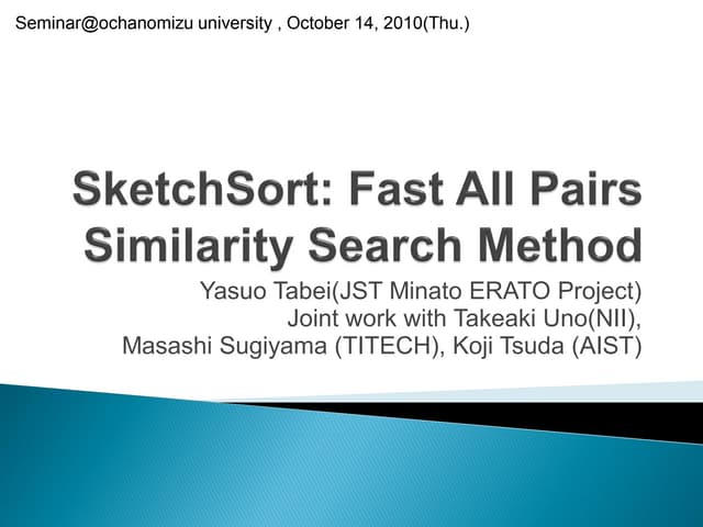 Sketch sort ochadai20101015-public